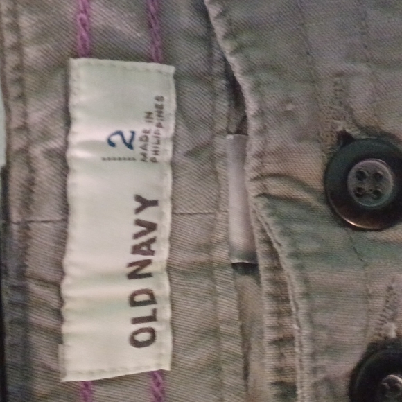 5 For $20 Size 2 grey linen Bermuda shorts - Picture 2 of 4